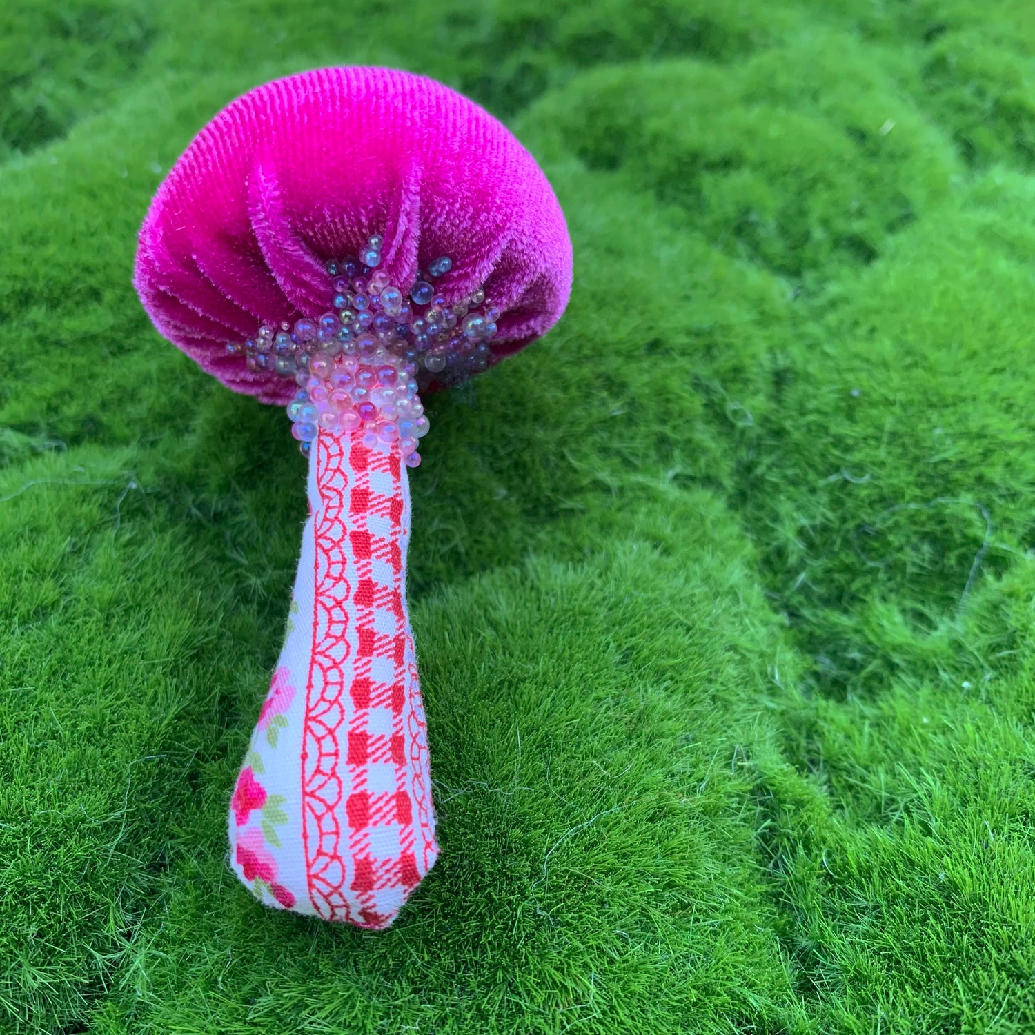 (Mini) Textile Mushrooms -
