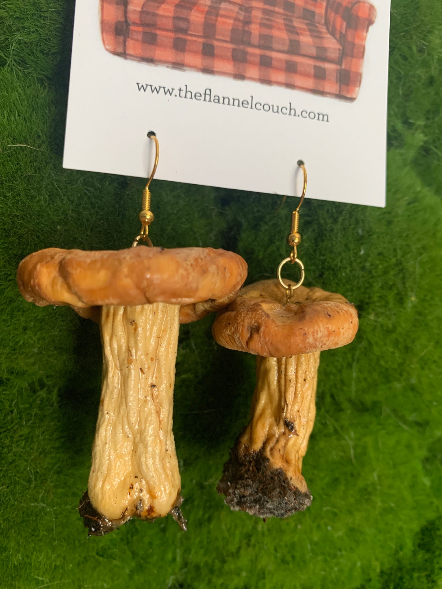 Wild Ontario Mushrooms Earrings