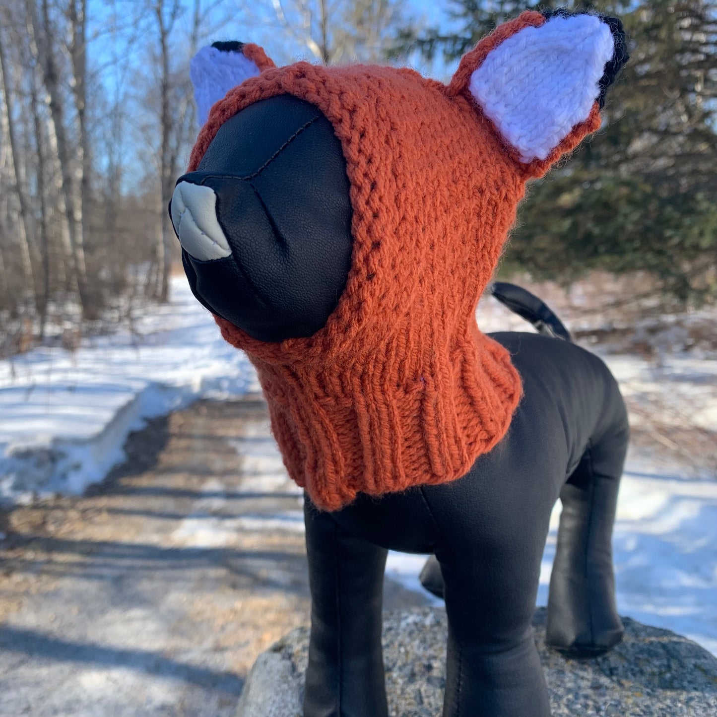 Fancy Crocheted Pet Snood #jimmythefox