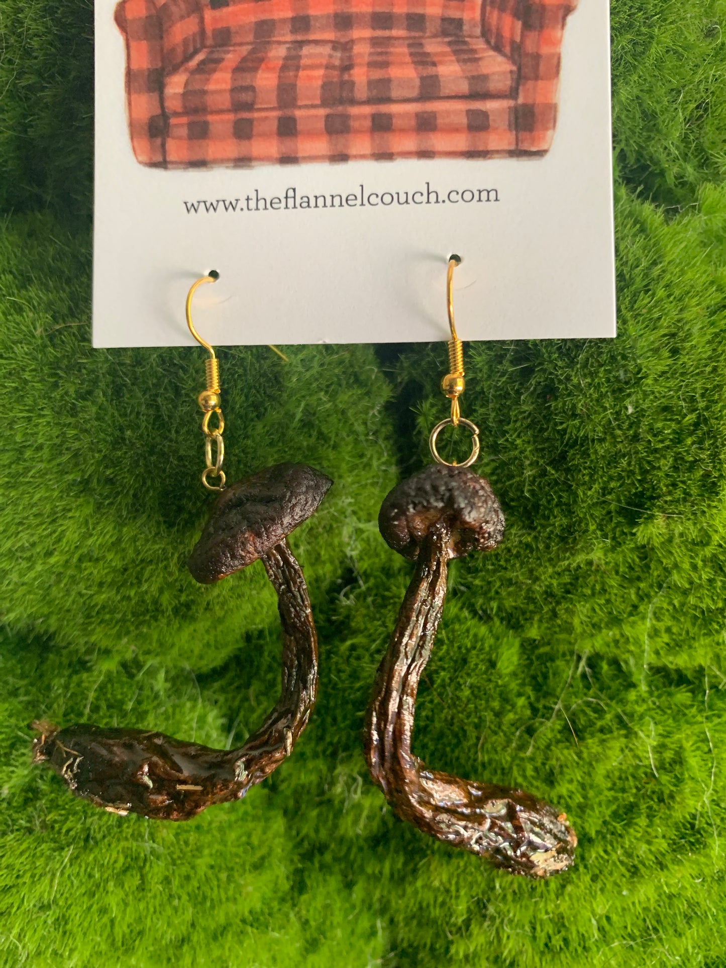 Wild Ontario Mushrooms Earrings