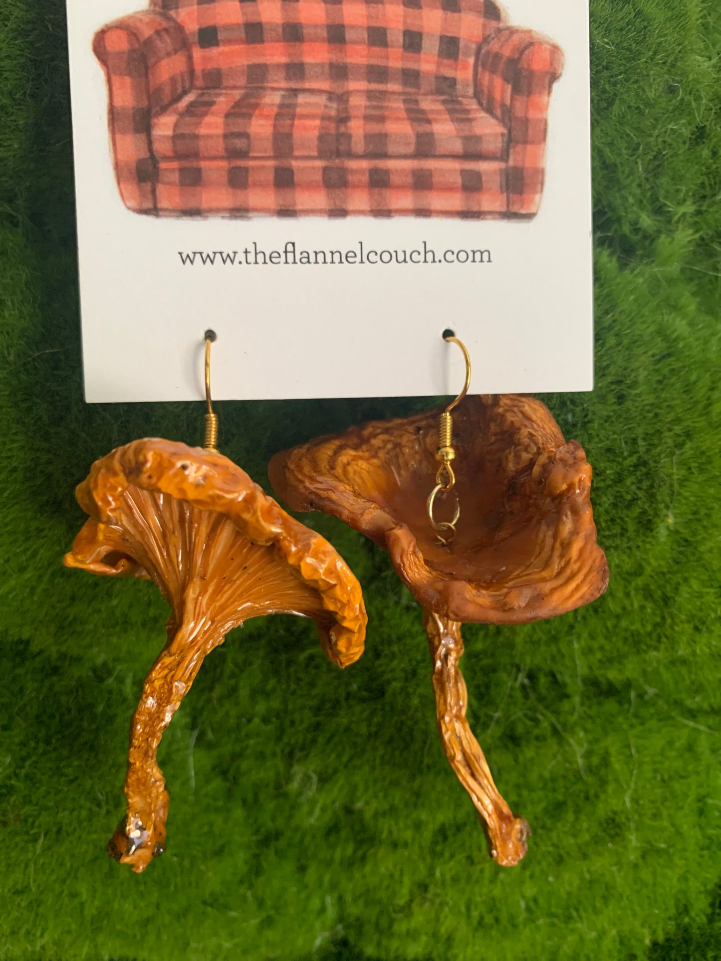 Wild Ontario Mushrooms Earrings