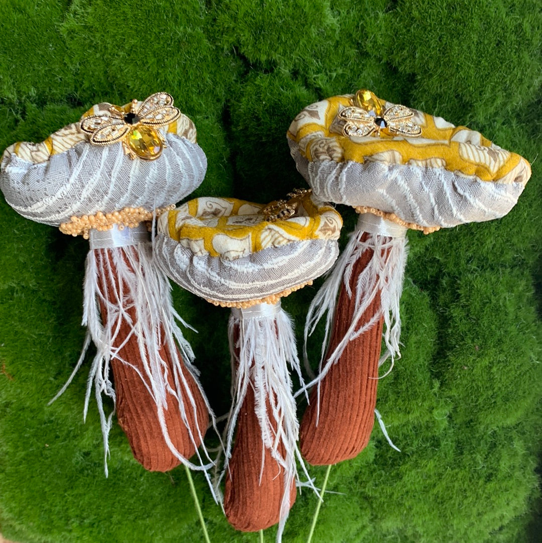 Mushroom 🍄 Plant Spikes