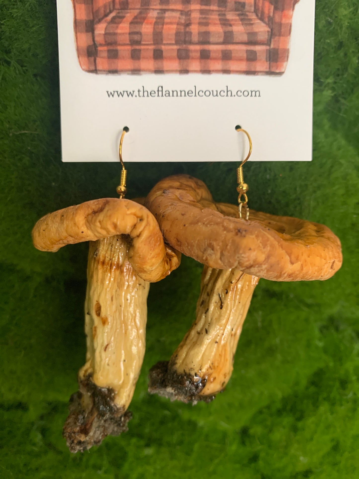 Wild Ontario Mushrooms Earrings