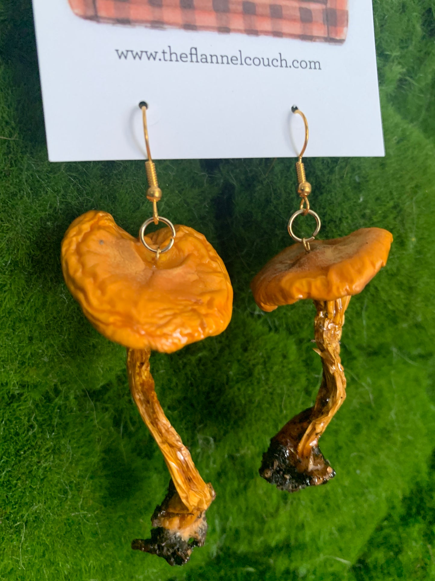 Wild Ontario Mushrooms Earrings