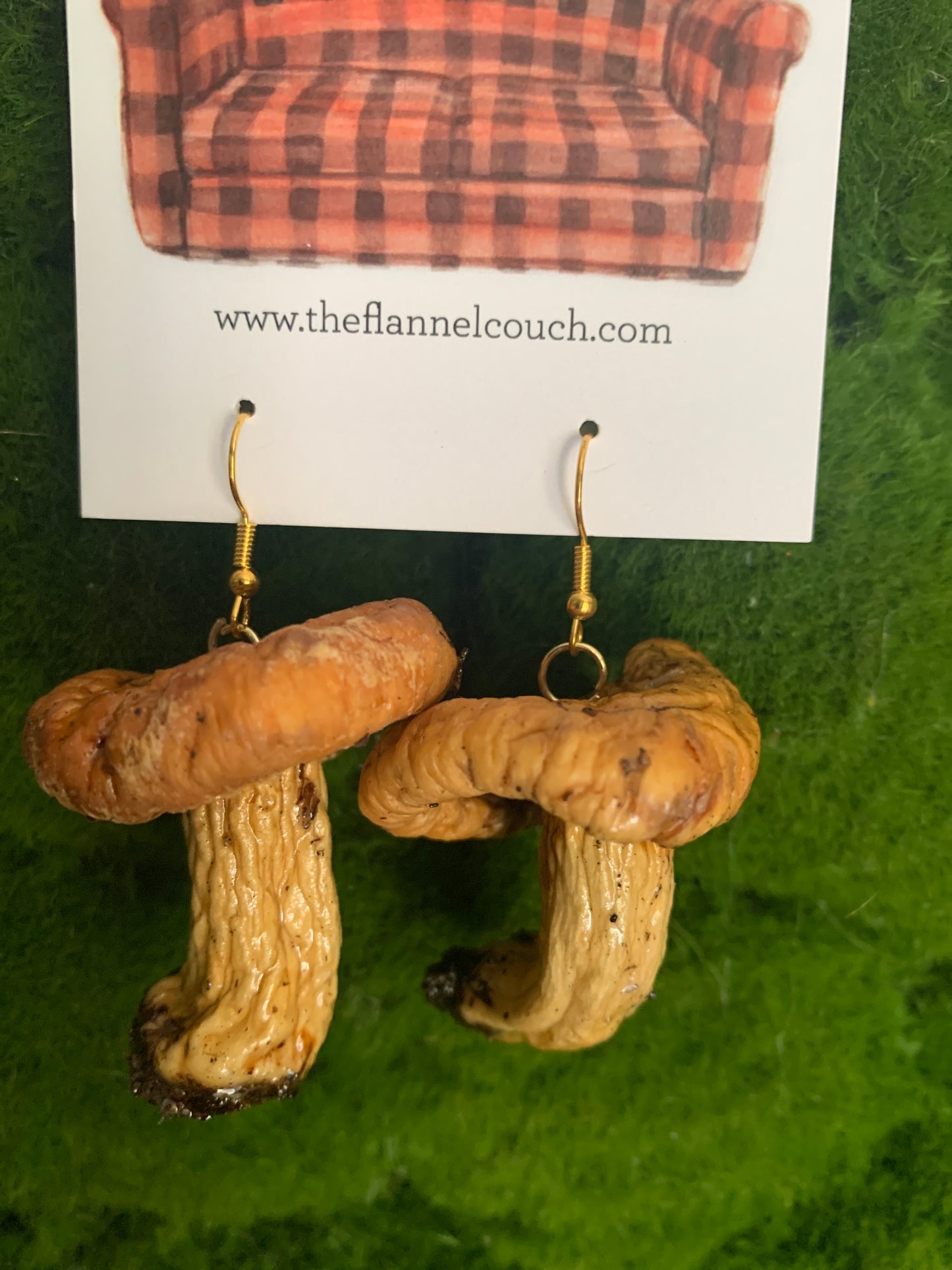 Wild Ontario Mushrooms Earrings