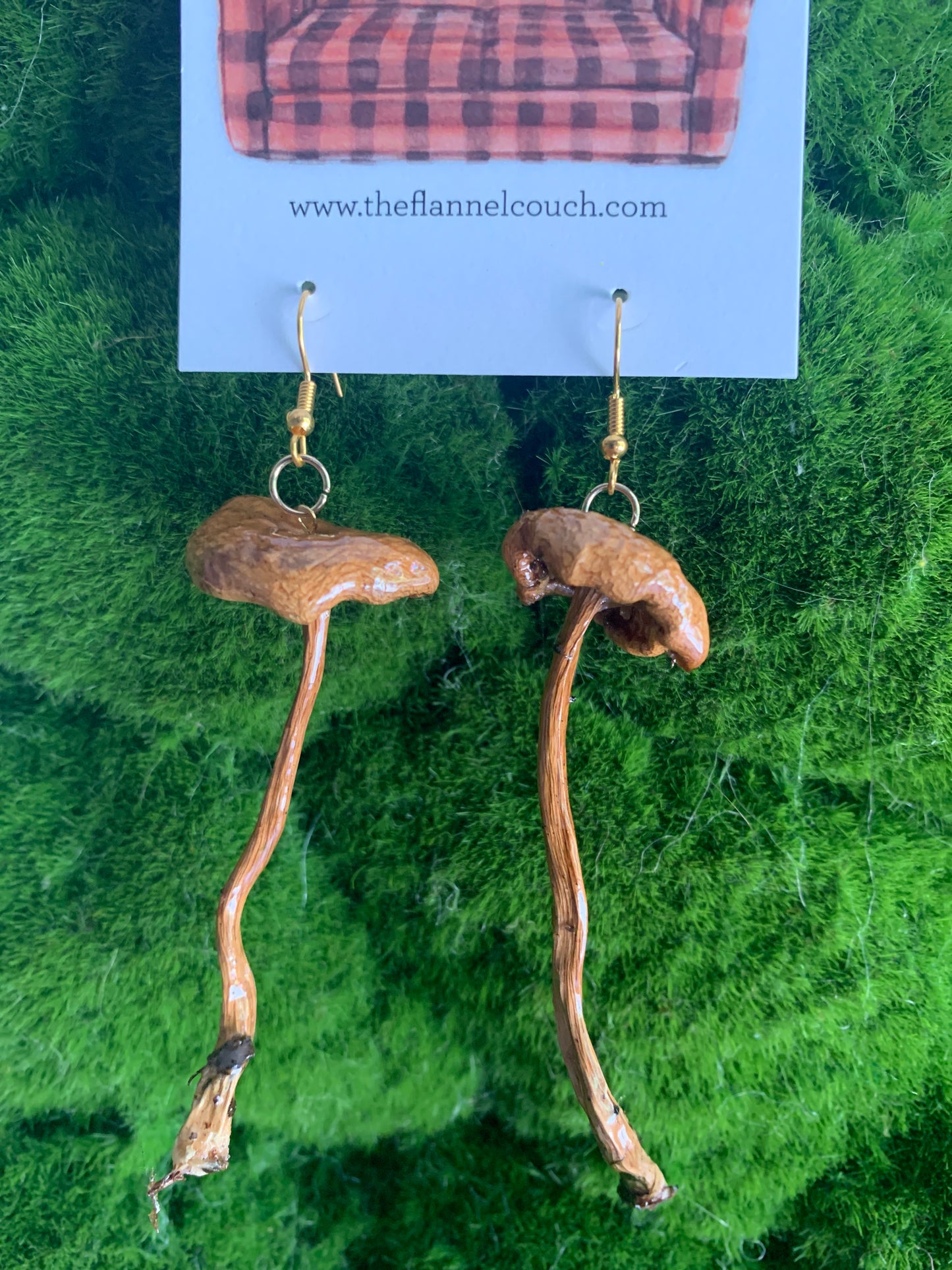 Wild Ontario Mushrooms Earrings