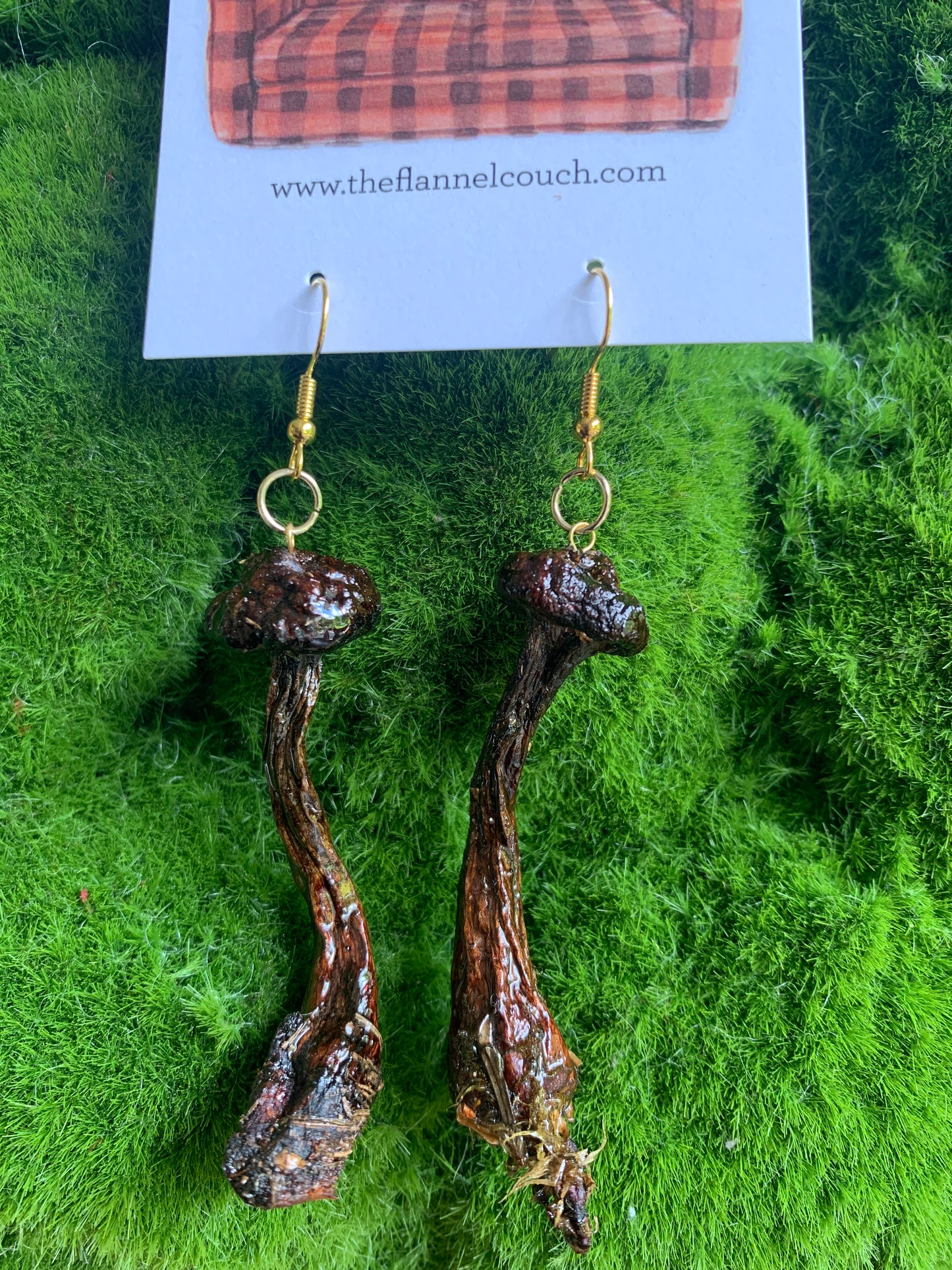 Wild Ontario Mushrooms Earrings