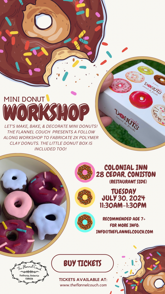 Mini Donut Workshop/ Colonial Inn - Coniston/ July 30