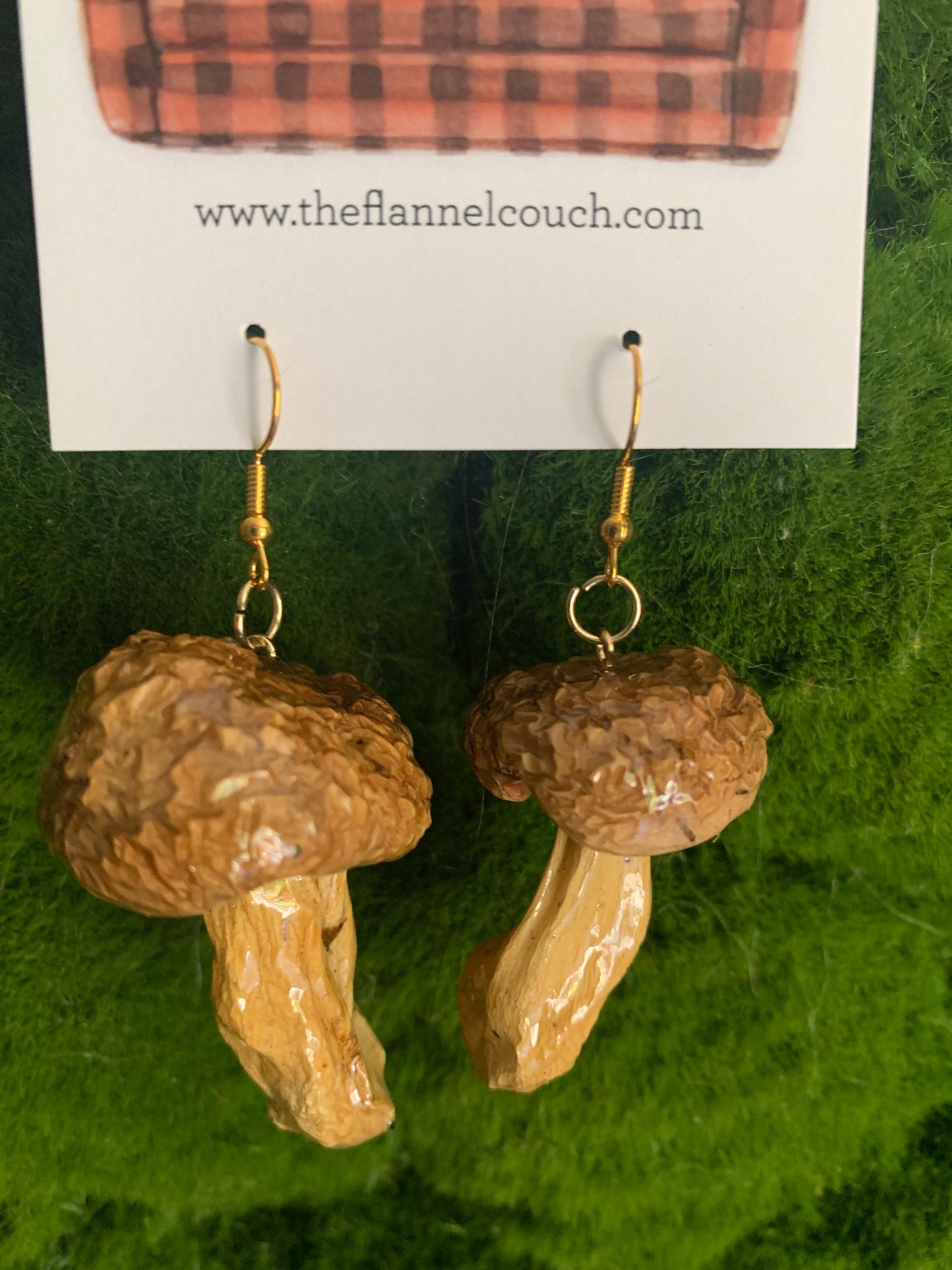 Wild Ontario Mushrooms Earrings